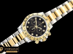 ROLDYT0242B - Daytona 116523 YGSS Black Diam OMF A7750 Mod - 05.jpg
